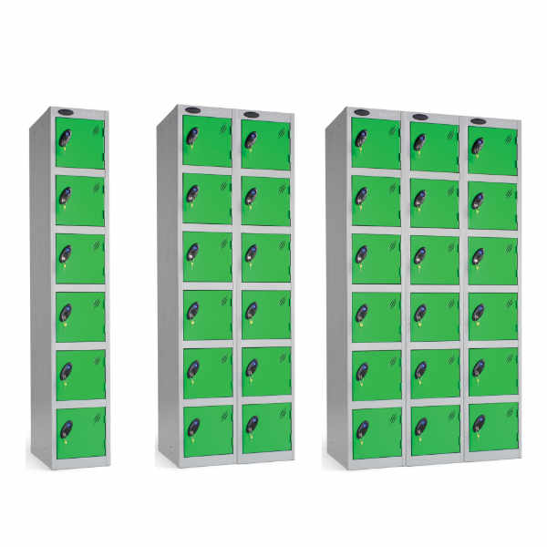 6 Tier Standard Gym Locker - 1