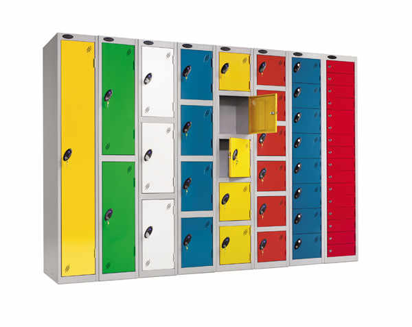 Eight  Tier Steel Lockers 1