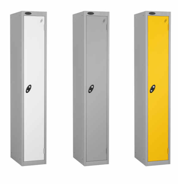 One Tier Steel Lockers 2