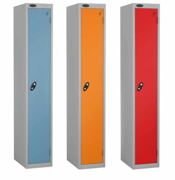 One Tier Steel Lockers 3