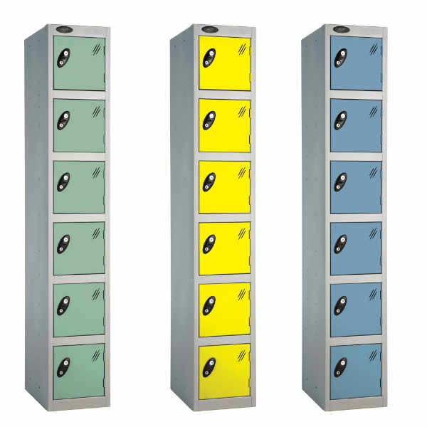 6 Tier Standard School Locker - 2