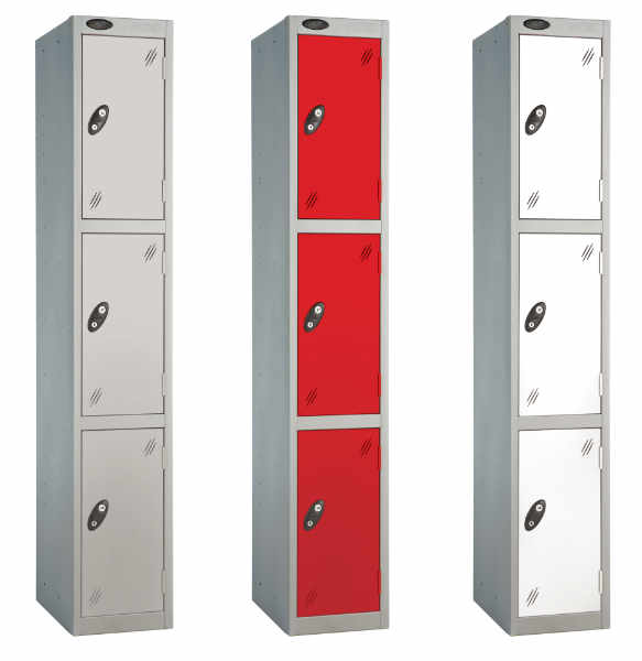 3 Tier Heavy Duty School Locker - 3