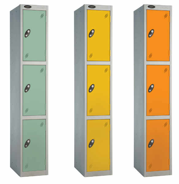 Three Tier Steel Lockers 4