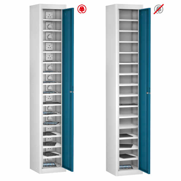 15 Compartment Recharging Tablet Locker - 4