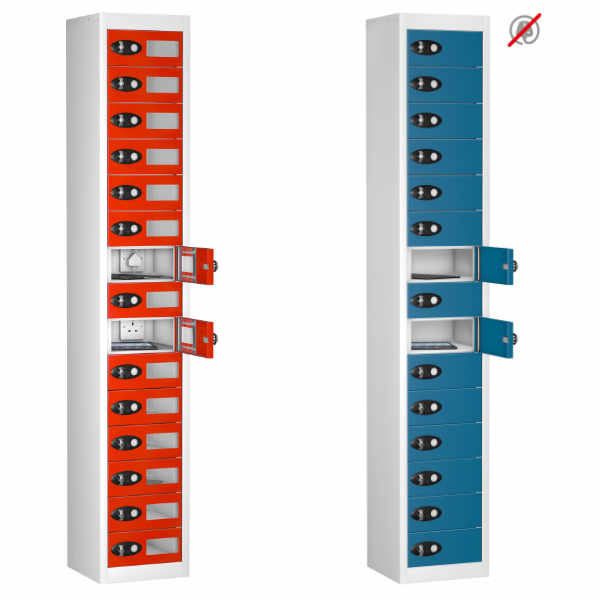 15 Tier Recharging Tabbox Locker - 1