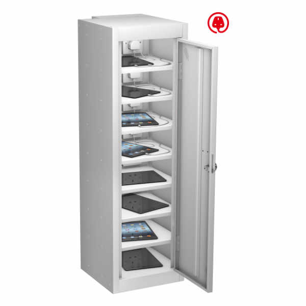 8 Compartment Recharging Laptop Locker - 2