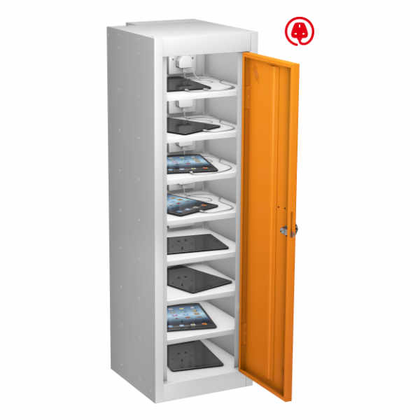 8 Compartment Recharging Laptop Locker - 6