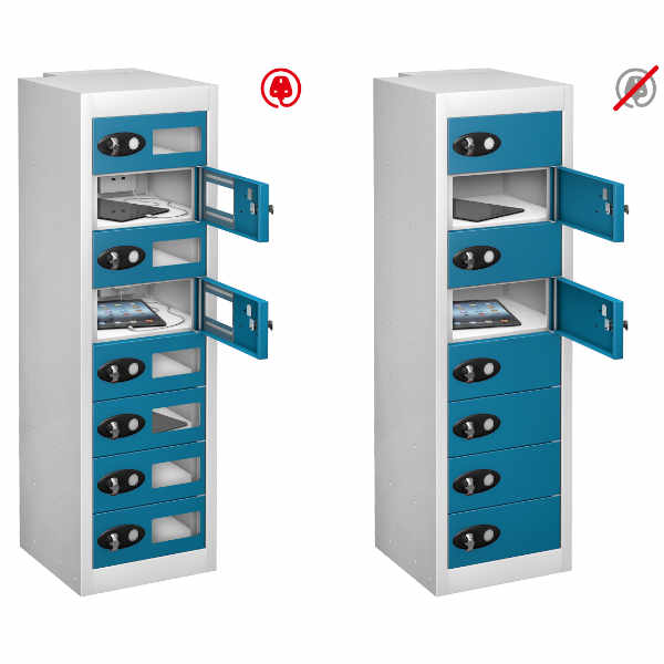 8 Compartment Recharging Laptop Locker - 6